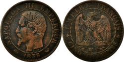 World Coins - Coin, France, Napoleon III, Napoléon III, 5 Centimes, 1855, Lille,