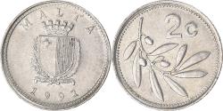 World Coins - Coin, Malta, 2 Cents, 1991