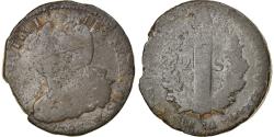 World Coins - Coin, France, Louis XVI, 2 Sols, 1793, Lille, , Bronze, KM:603.16