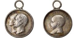 World Coins - France, Medal, Naissance de Napoléon IV, Quinaire, History, 1856,