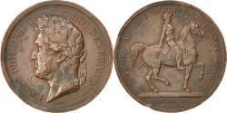 World Coins - France, Medal, Louis Philippe I, Politics, Society, War, Barre,