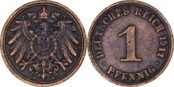 World Coins - Coin, Germany, Pfennig, 1911