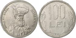 World Coins - Romania, 100 Lei, 1994, Nickel plated steel, , KM:111