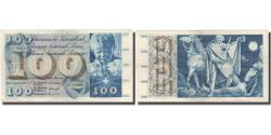 World Coins - Banknote, Switzerland, 100 Franken, 1957, 1957-10-04, KM:49b, VF(20-25)