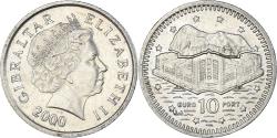 World Coins - Coin, Gibraltar, 10 Pence, 2000