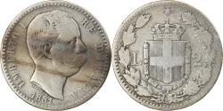 World Coins - Coin, Italy, Umberto I, 2 Lire, 1881, Rome, , Silver, KM:23