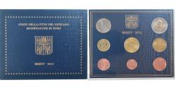 World Coins - Vatican, 1 Cent to 2 Euro, 2014, BU,