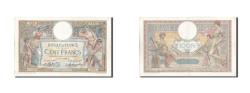 World Coins - Banknote, France, 100 Francs, 100 F 1908-1939 ''Luc Olivier Merson'', 1922