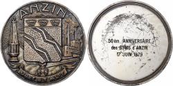 World Coins - France, Medal, Ville d'Anzin, 1979, Bronze, Torcheux,