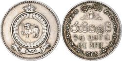 World Coins - Coin, Ceylon, Rupee, 1965