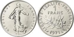 World Coins - France, Franc, Semeuse, 1971, Paris, FDC, Nickel, , Gadoury:474