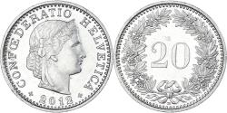 World Coins - Coin, Switzerland, 20 Rappen, 2012