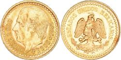 World Coins - Coin, Mexico, 2-1/2 Pesos, 1945, Mexico City, , Gold, KM:463