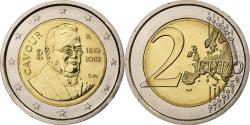 World Coins - Italy, 2 Euro, Camillo Benso comte di Cavour, 2010, Rome, Bi-Metallic,