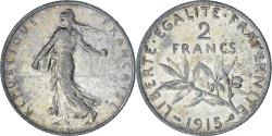 World Coins - Coin, France, Semeuse, 2 Francs, 1915, Paris, , Silver, KM:845.1