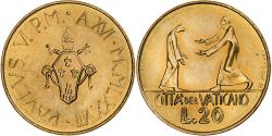 World Coins - VATICAN CITY, Paul VI, 20 Lire, 1978, Rome, Aluminum-Bronze, , KM:135