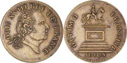 World Coins - France, Medal, Louis XVIII, Optimo Principi, History, , Brass