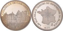 World Coins - France, Medal, La Citadelle de Carcassonne, Patrimoine, , Copper-nickel