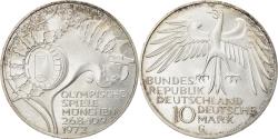 World Coins - Coin, GERMANY - FEDERAL REPUBLIC, 10 Mark, 1972, Karlsruhe, , Silver