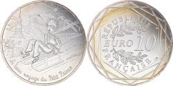 World Coins - France, 10 Euro, Petit Prince fait de la luge, 2016, Paris, , Silver