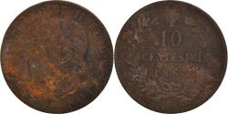 World Coins - Coin, Italy, 10 Centesimi, 1863