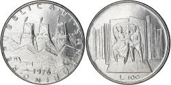 World Coins - Coin, San Marino, 100 Lire, 1976, Rome, , Steel, KM:57