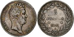 World Coins - Coin, France, Louis-Philippe, 5 Francs, 1831, Marseille, , Silver