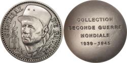 World Coins - France, Medal, Général De Gaulle, History, Mauviel, , Silvered bronze