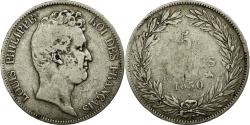 World Coins - Coin, France, Louis-Philippe, 5 Francs, 1830, Rouen, , Silver, KM:737.2