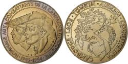 World Coins - France, Medal, Hommage aux Combattants de la Campagne d'Indochine, Copper-Nickel