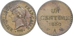 World Coins - France, Centime, Dupré, 1850, Paris, Bronze, , Gadoury:84, KM:754