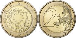 World Coins - Portugal, 2 Euro, 30 ans   Drapeau européen, 2015, Bi-Metallic, , KM:New