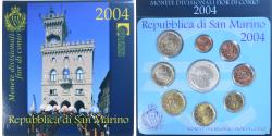 World Coins - San Marino, Coffret 1c. à 5€, 2004, Rome, FDC,