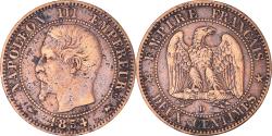 World Coins - Coin, France, Napoleon III, Napoléon III, 2 Centimes, 1854, Lyon,