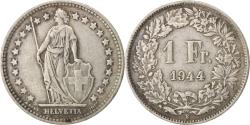 World Coins - Coin, Switzerland, Franc, 1944, Bern, , Silver, KM:24