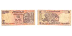 World Coins - Banknote, India, 10 Rupees, 2009, KM:95p, VF(20-25)