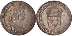 World Coins - Coin, France, Louis XIV, 1/12 Écu à la mèche courte, 1/12 ECU, 10 Sols, 1643