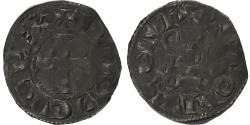 World Coins - France, Louis VIII-IX, Denier Tournois, 1223-1244, Billon,