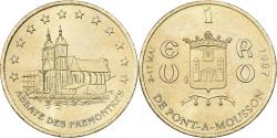 World Coins - France, Euro, Pont-à-Mousson - Abbaye des Prémontrés, 1997,