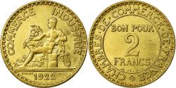 World Coins - Coin, France, Chambre de commerce, 2 Francs, 1922, Paris,