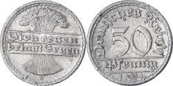 World Coins - Coin, GERMANY, WEIMAR REPUBLIC, 50 Pfennig, 1921