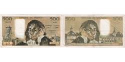 World Coins - France, 500 Francs, Pascal, 1976-04-01, A.59, VF(30-35)