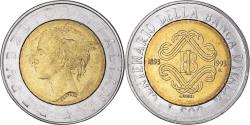 World Coins - Coin, Italy, 500 Lire, 1993, Rome, , Bi-Metallic, KM:160