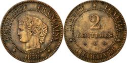 World Coins - Coin, France, Cérès, 2 Centimes, 1878, Bordeaux, , Bronze, KM:827.2