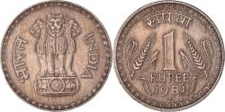 World Coins - Coin, India, Rupee, 1981