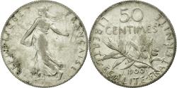 World Coins - Coin, France, Semeuse, 50 Centimes, 1900, Paris, , Silver, KM:854