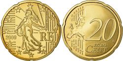 World Coins - France, 20 Euro Cent, 2009, Proof / BE, , Brass, KM:1411