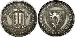 World Coins - France, Token, Notaires de l'Arrondissement de Montbrison, 1876, , Silver
