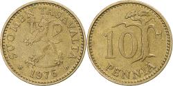 World Coins - Finland, 10 Pennia, 1976