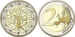 World Coins - France, 2 Euro, 2011, BE, , Bi-Metallic, KM:1414